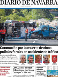 Portada Diario de Navarra 2026-06-04