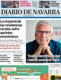 Portada Diario de Navarra 2026-04-05