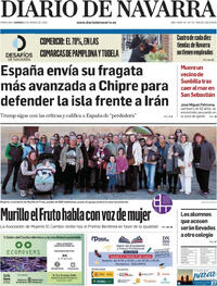 Portada Diario de Navarra 2026-03-06