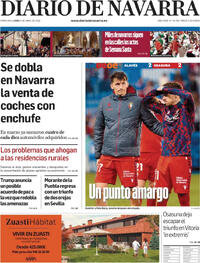 Portada Diario de Navarra 2026-04-06