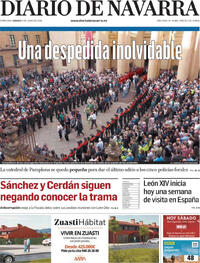 Portada Diario de Navarra 2026-06-06