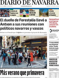 Portada Diario de Navarra 2026-04-07