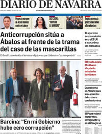 Portada Diario de Navarra 2026-05-07