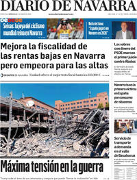 Portada Diario de Navarra 2026-04-08