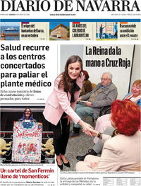 Portada Diario de Navarra 2026-05-08