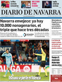 Portada Diario de Navarra 2026-05-09