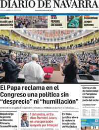 Portada Diario de Navarra 2026-06-09