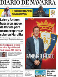 Portada Diario de Navarra 2026-06-11