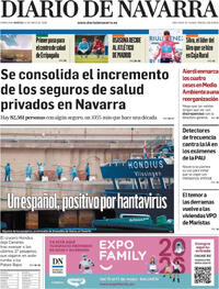 Portada Diario de Navarra 2026-05-12