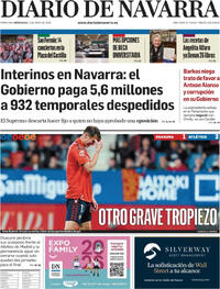 Portada Diario de Navarra 2026-05-13
