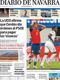 Portada Diario de Navarra 2026-06-16