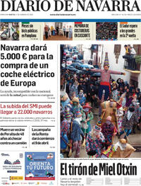 Portada Diario de Navarra 2026-02-17