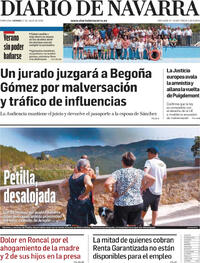 Portada Diario de Navarra 2026-07-17
