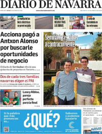 Portada Diario de Navarra 2026-03-19