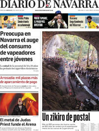 Portada Diario de Navarra 2026-08-19