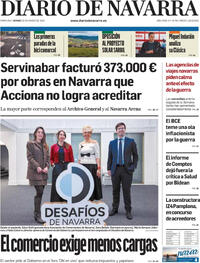Portada Diario de Navarra 2026-03-20