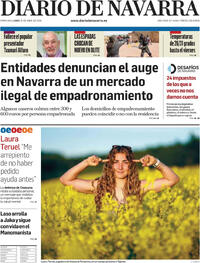 Portada Diario de Navarra 2026-04-20