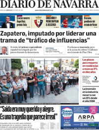 Portada Diario de Navarra 2026-05-20