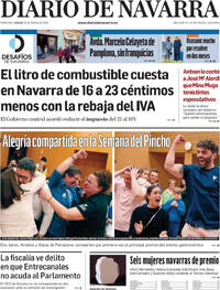 Portada Diario de Navarra 2026-03-26