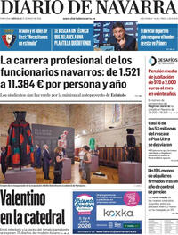 Portada Diario de Navarra 2026-05-27