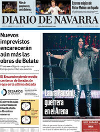 Portada Diario de Navarra 2026-03-28