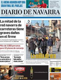 Portada Diario de Navarra 2026-03-29