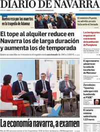Portada Diario de Navarra 2026-01-30