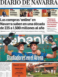 Portada Diario de Navarra 2026-03-30