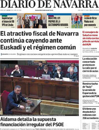 Portada Diario de Navarra 2026-04-30