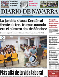 Portada Diario de Navarra 2026-05-30