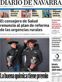 Portada Diario de Navarra 2026-03-31