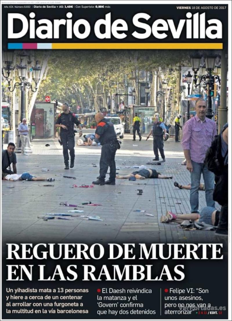Portada La Voz de Galicia 2017-08-18