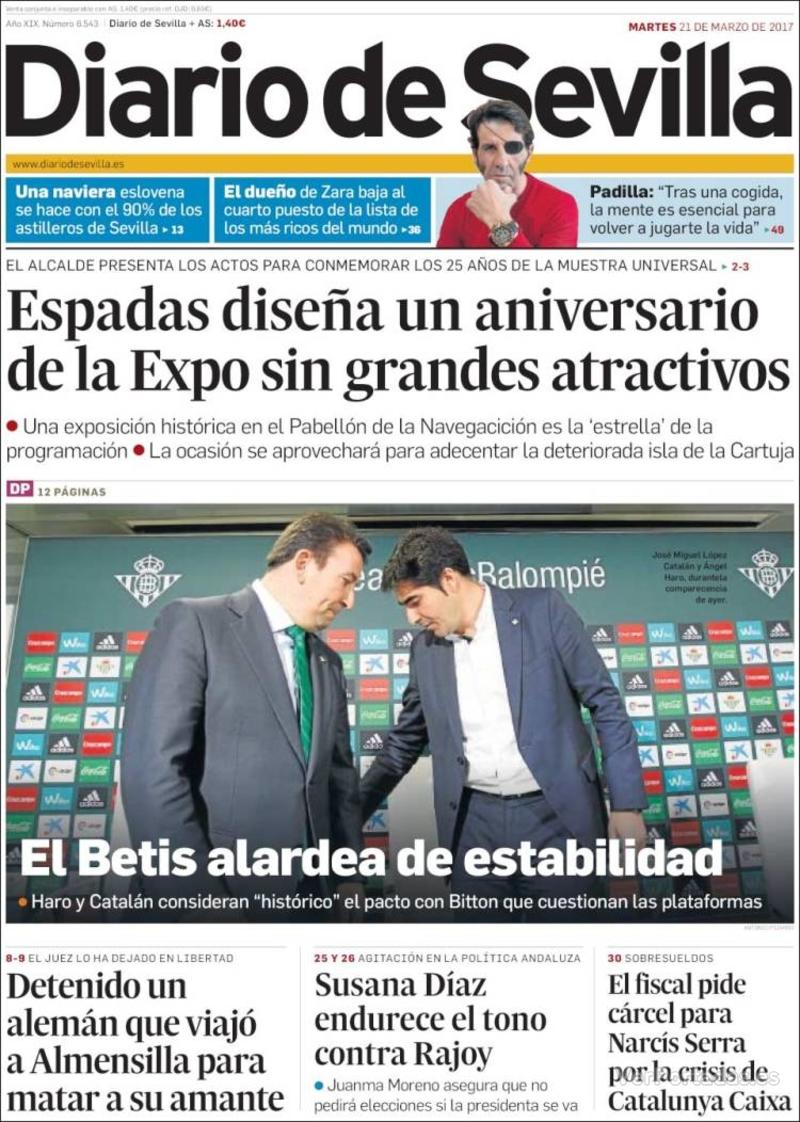 Portada La Voz de Galicia 2017-03-21