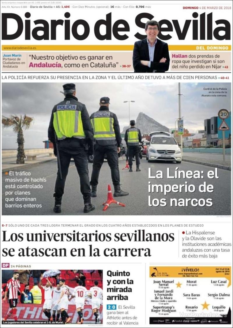 Portada La Voz de Galicia 2018-03-04