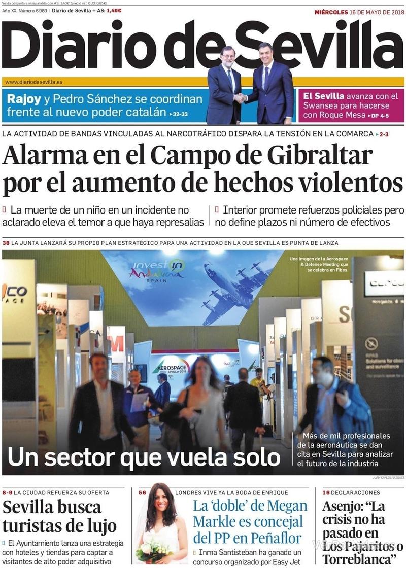 Portada La Voz de Galicia 2018-05-16