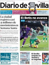 Portada Diario de Sevilla 2018-11-05