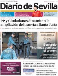 Portada Diario de Sevilla 2018-12-20
