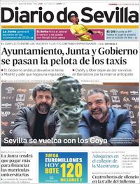 Portada Diario de Sevilla 2019-02-01