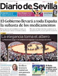 Portada Diario de Sevilla 2019-05-06