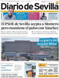 Portada Diario de Sevilla 2019-03-10