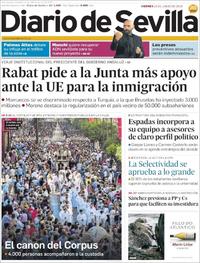 Portada Diario de Sevilla 2019-06-21