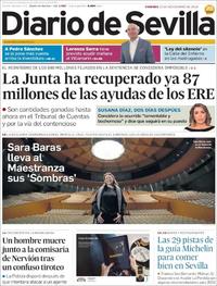 Portada Diario de Sevilla 2019-11-22