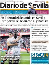 Portada Diario de Sevilla 2019-04-26