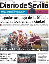 Portada Diario de Sevilla 2019-11-26