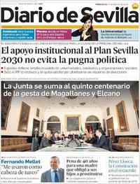 Portada Diario de Sevilla 2019-03-27
