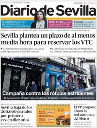 Portada Diario de Sevilla 2019-01-30