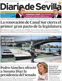 Portada Diario de Sevilla 2019-05-30