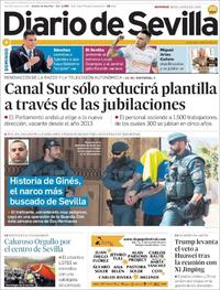 Portada Diario de Sevilla 2019-06-30