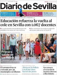 Portada Diario de Sevilla 2020-08-11