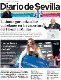Portada Diario de Sevilla 2020-01-16